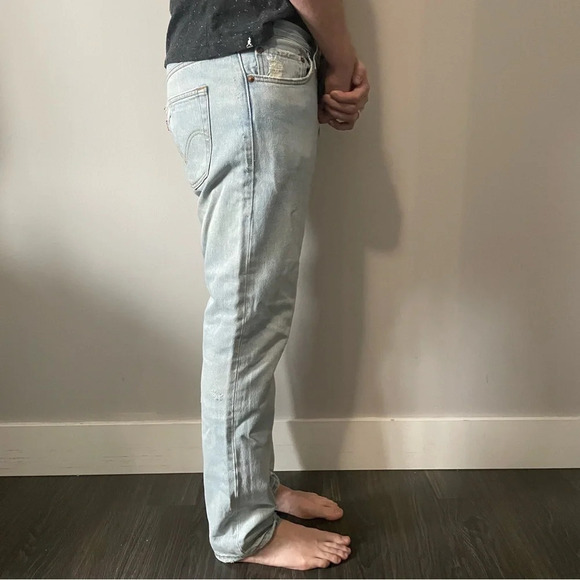 👖 Levi’s Distressed Blue Jeans -  Size 31W 👖 - Picture 4 of 16